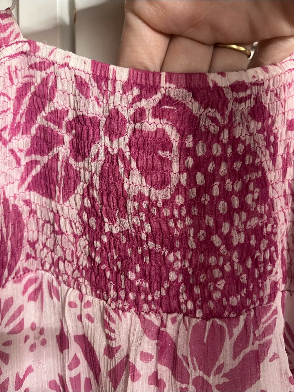Maeve Pink Floral Maxi Dress - Picture 8 of 9